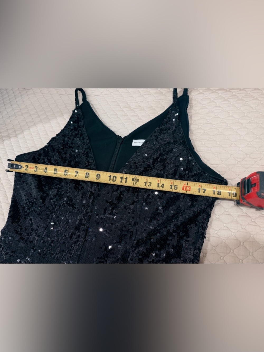 Dress the Population Black Sequin Jumpsuit - Picture 9 of 11